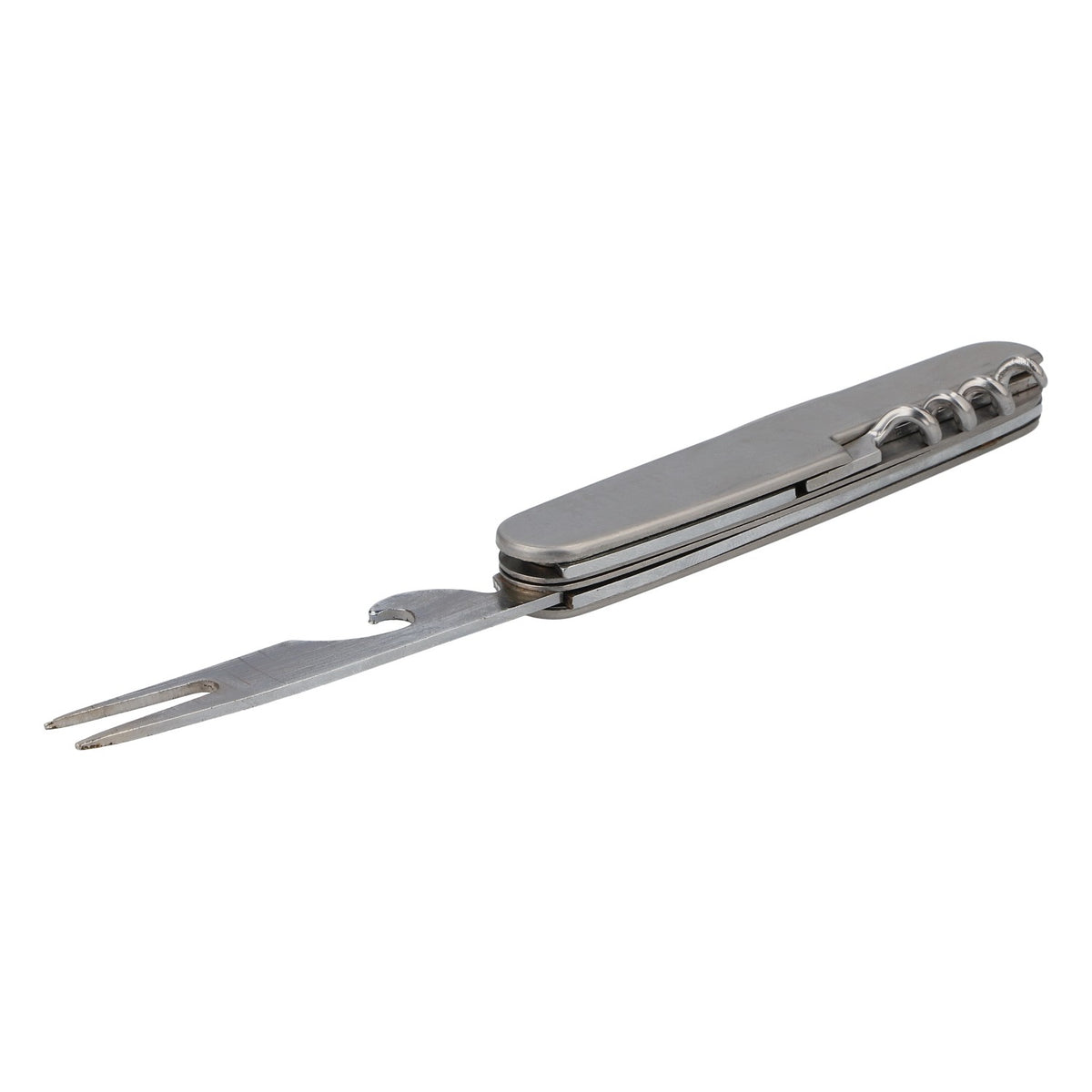Couteau de poche Ahornberger « Bier » avec fourchette et tire-bouchon – Couteau de plein air en acier inoxydable – Vue 3