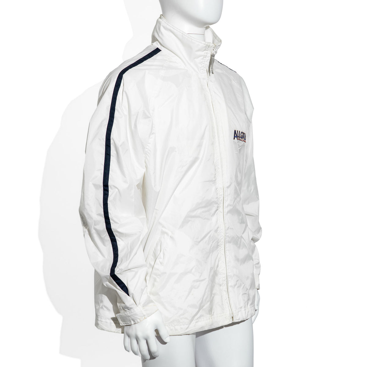 Verre à bière « Allgäuer Brauhaus », taille L - Veste imperméable en polyester blanche, taille L – Vue 2