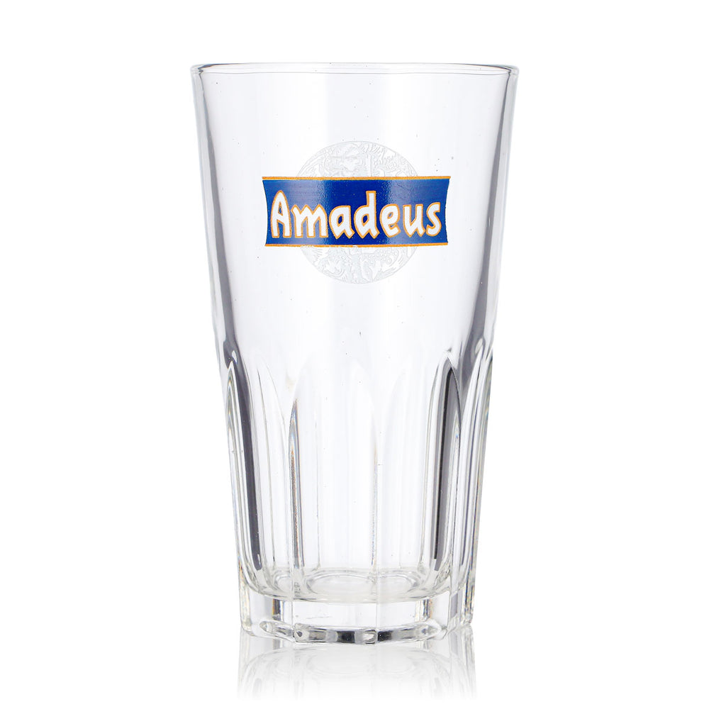 Verre à bière Amadeus 0,25 l, verre à bière de type « tumbler », logo bleu, verre à whisky « Old Fashioned »