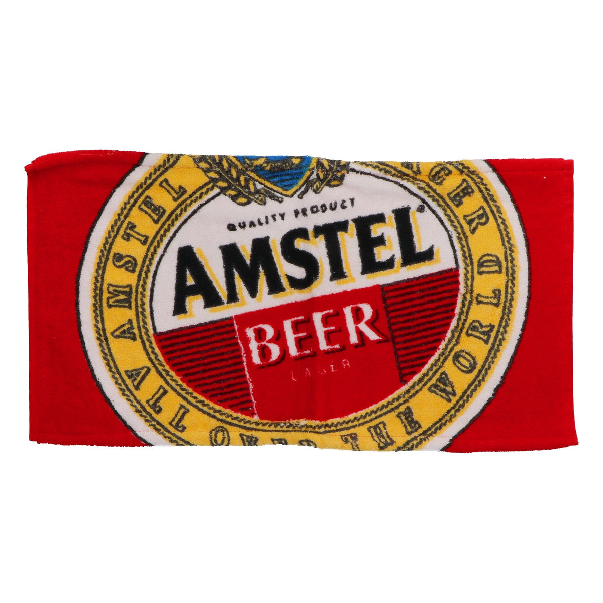 Serviette de bar Amstel Bartowel 49 x 26 cm, rouge, en coton – Vue 2