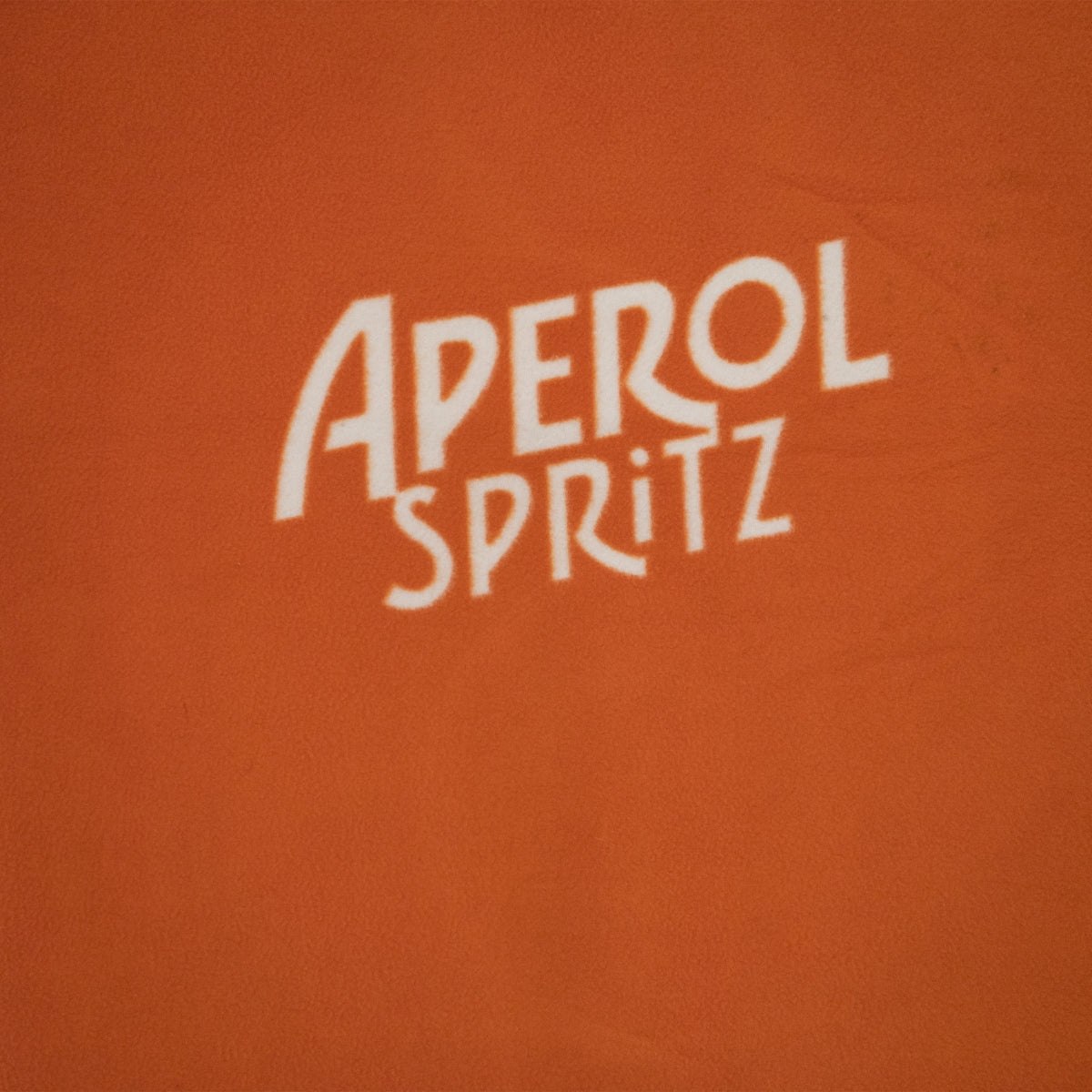 Couverture polaire Aperol Aperitif Orange Bouteilles Logo Pique-nique Hiver – Vue 3