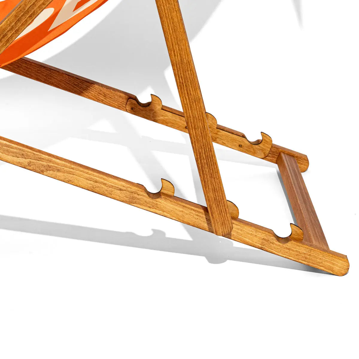 Chaise longue Aperol pliante pour la plage, le jardin, le camping
