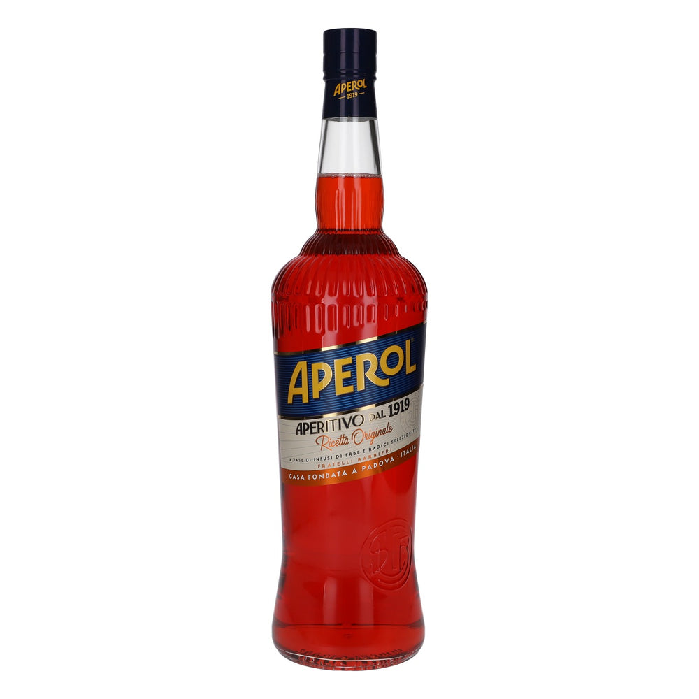 Aperol Spritz Aperitivo 3L 11% vol. XXL double bouteille magnum avec bec verseur et coffret cadeau