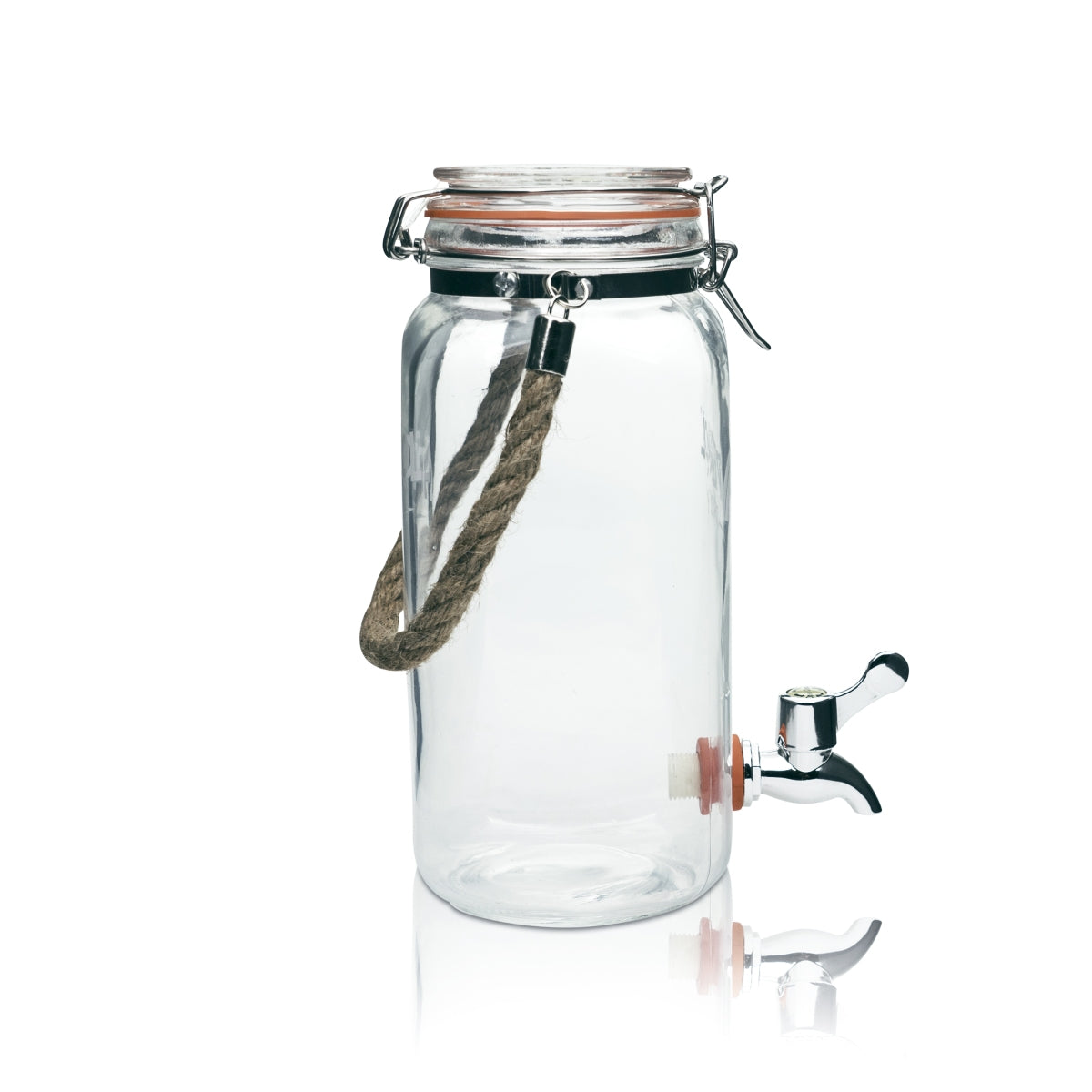 Aperol Spritz Verseur 1,5 l Verre à bec robinet Système de tirage Table Jar Distributeur de boissons – Vue 2