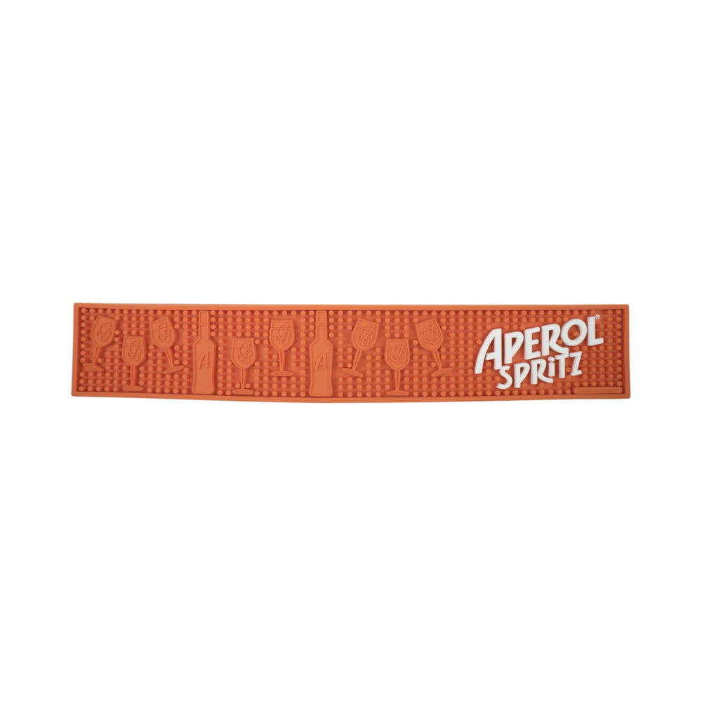 Tapis de bar Aperol Spritz Tapis égouttoir en caoutchouc antidérapant pour verres Gastro Bar