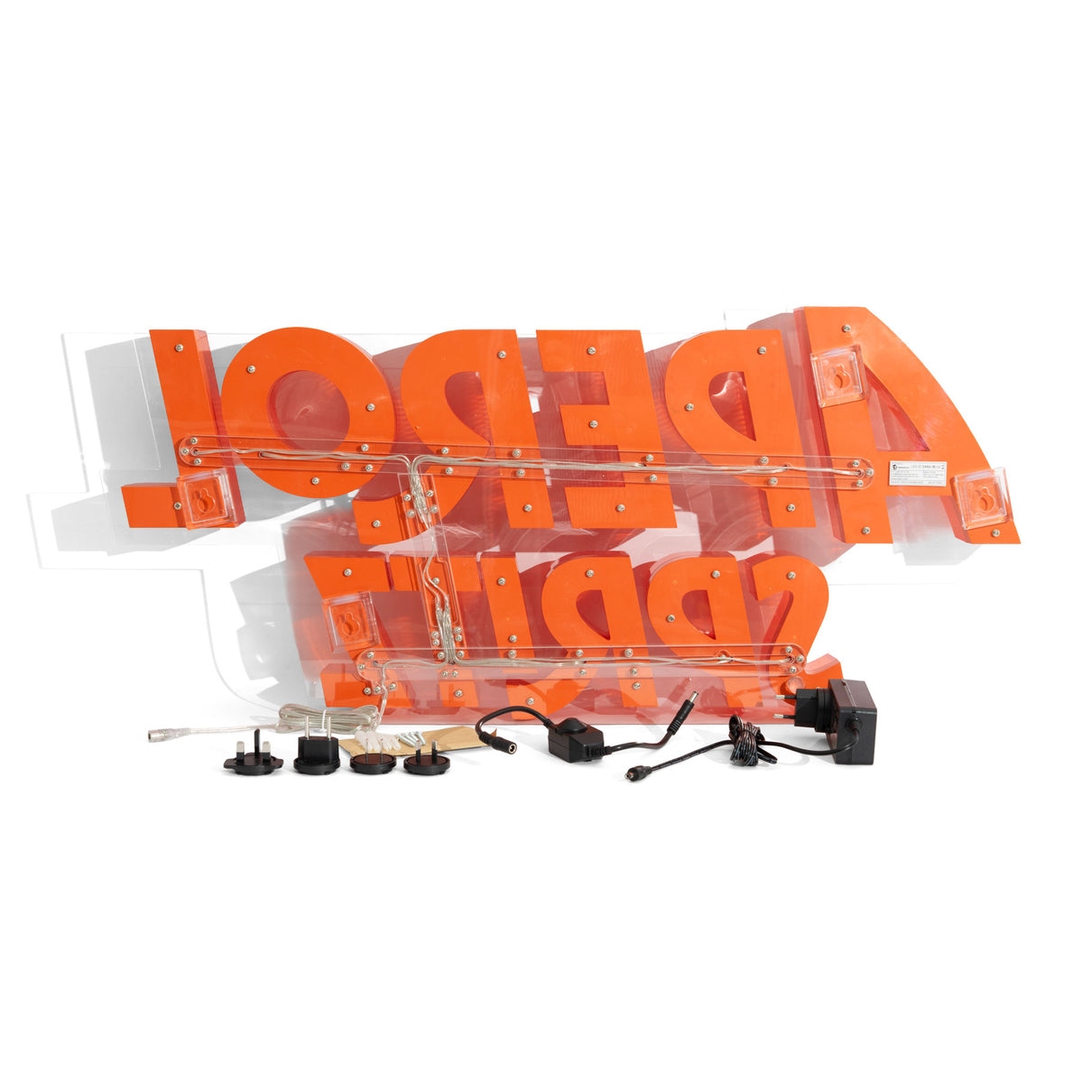 Enseigne lumineuse LED Aperol Spritz Publicité lumineuse Orange Mur Apéritif Panneau – Vue 5