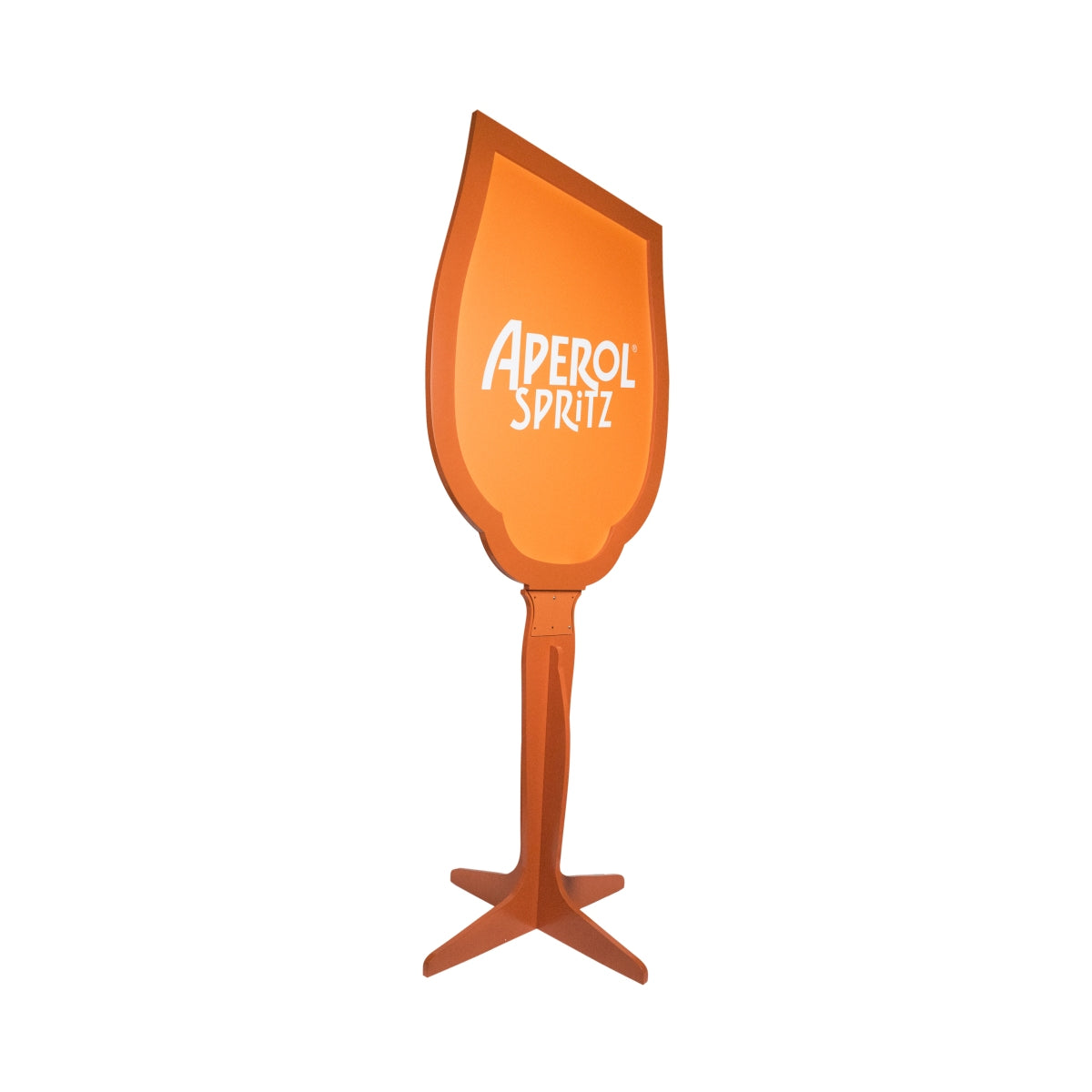 Enseigne lumineuse Aperol Spritz XXXL 2 m, panneau en verre orange LED grandeur nature – Vue 3
