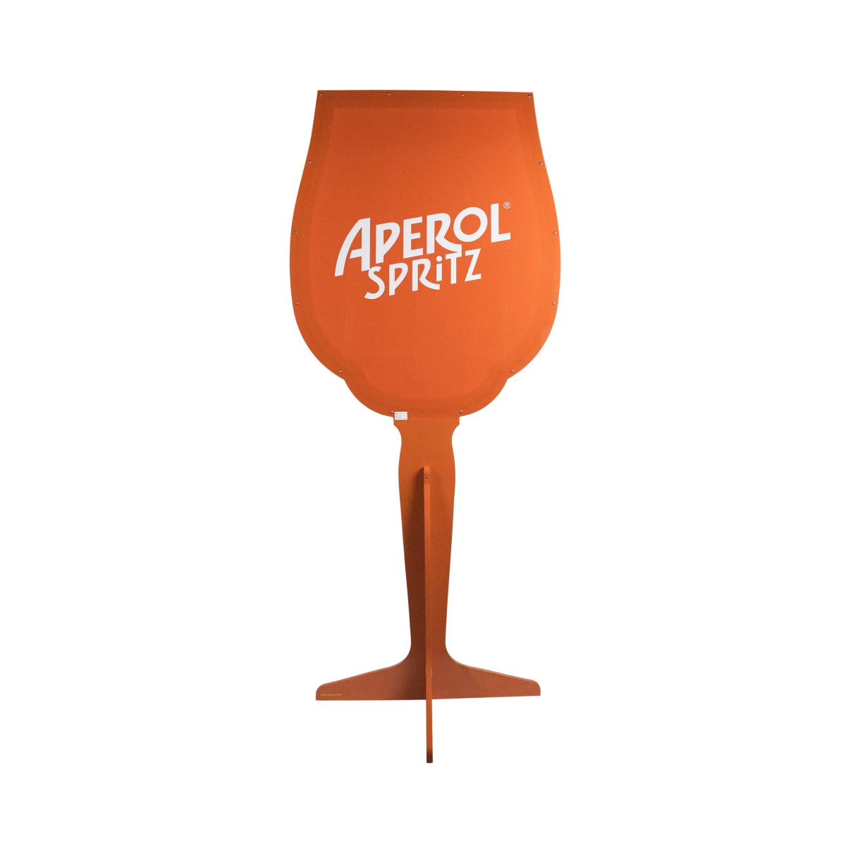 Enseigne lumineuse Aperol Spritz XXXL 2 m, panneau en verre orange LED grandeur nature – Vue 4