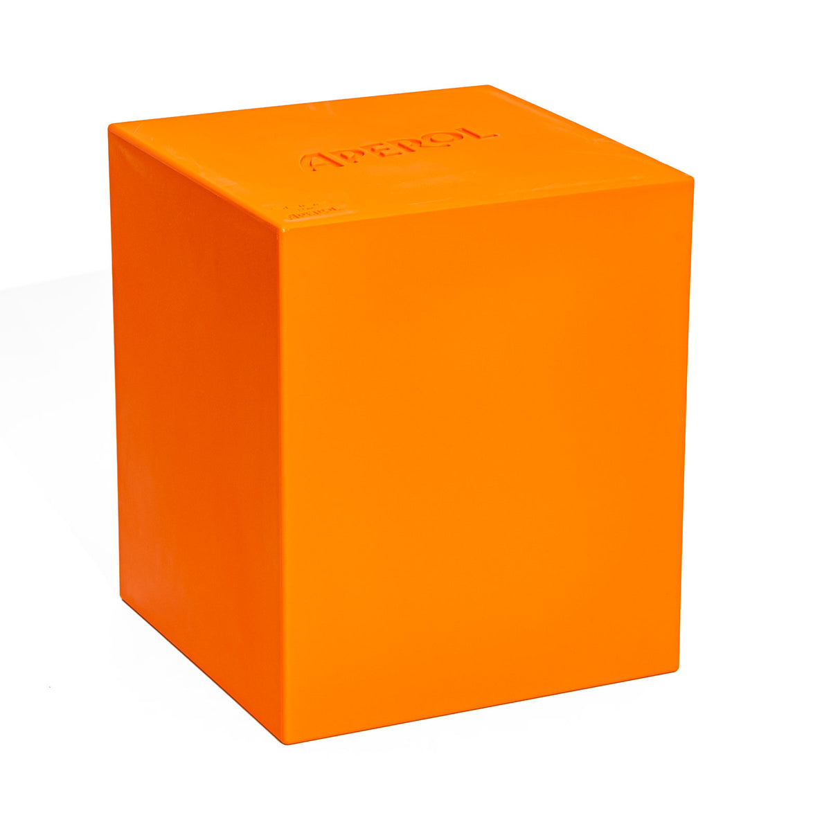 Tabouret Aperol Spritz 37,5 x 37,5 x 44,5 cm, modèle Slide Design