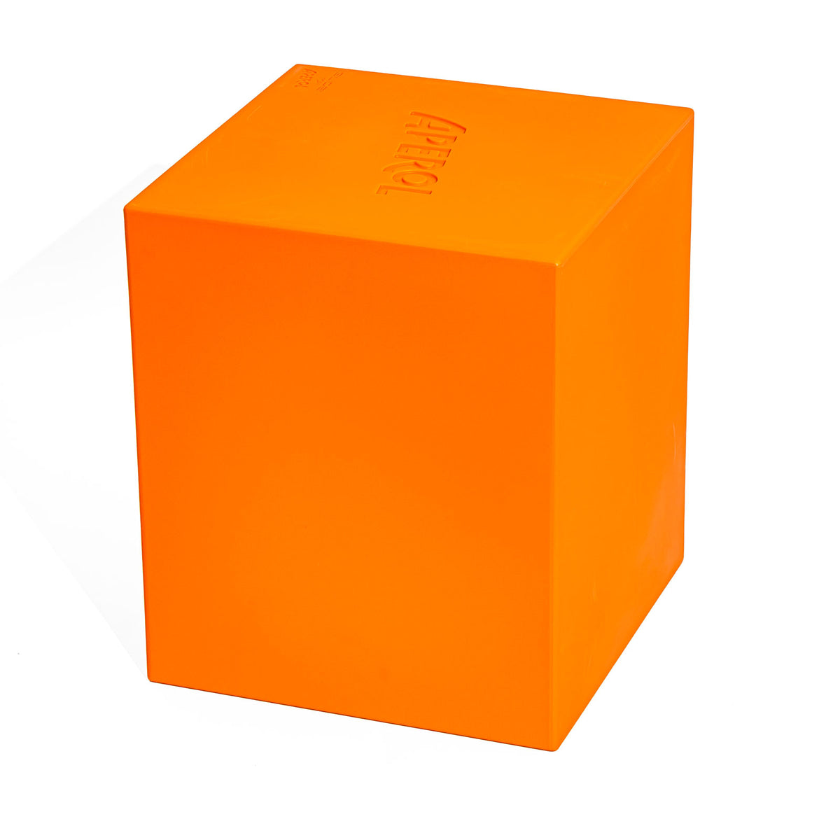 Tabouret Aperol Spritz 37,5 x 37,5 x 44,5 cm, modèle Slide Design – Vue 3