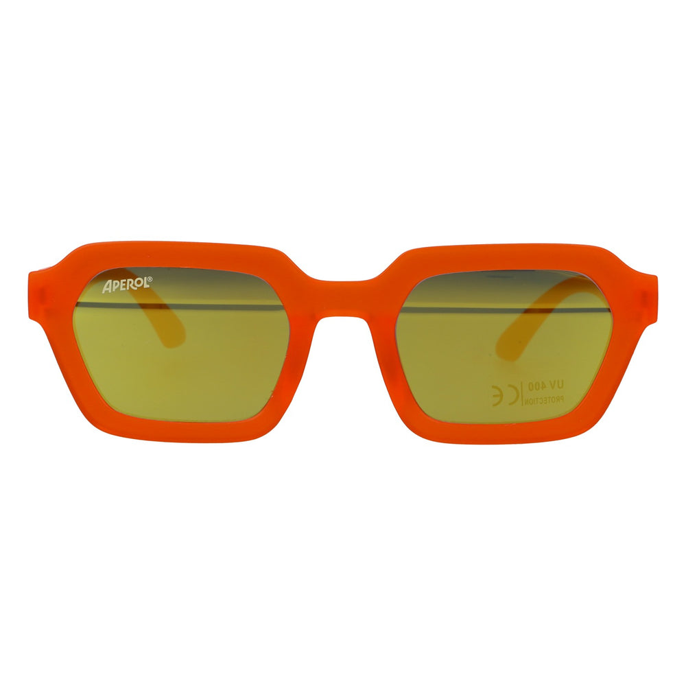 Lunettes de soleil Aperol Spritz, teintées dorées et miroitées