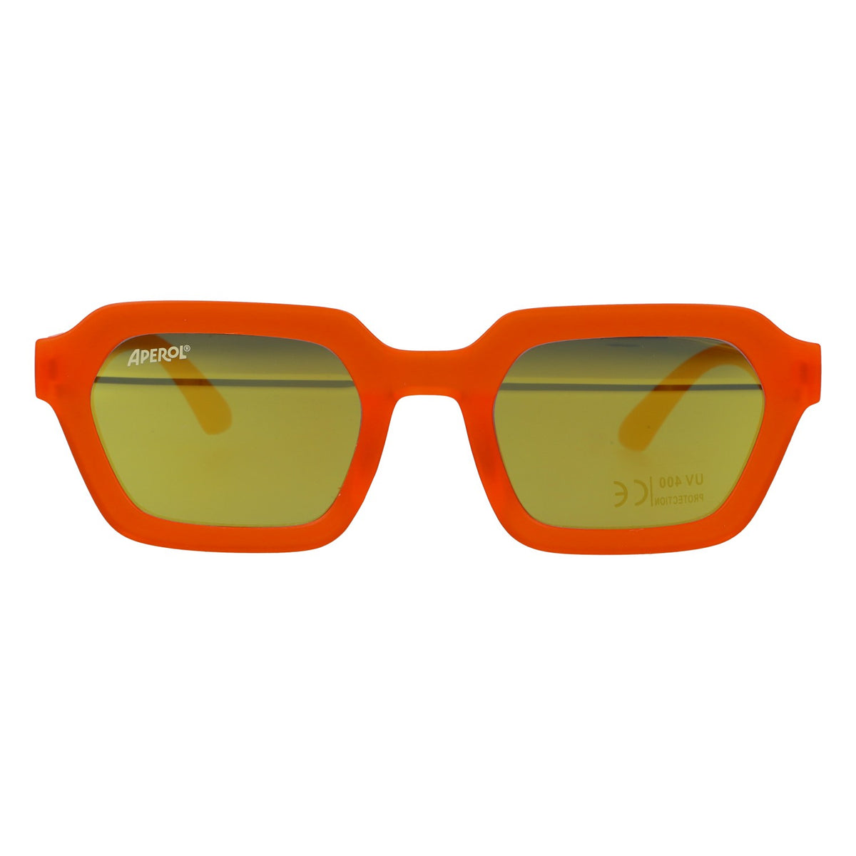 Lunettes de soleil Aperol Spritz, teintées dorées et miroitées