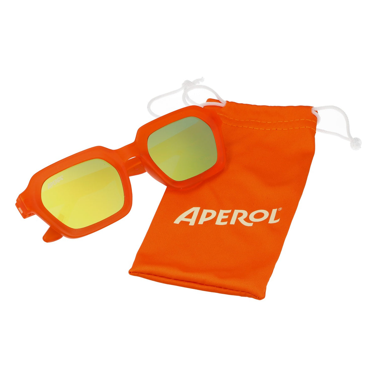 Lunettes de soleil Aperol Spritz, teintées dorées et miroitées – Vue 5