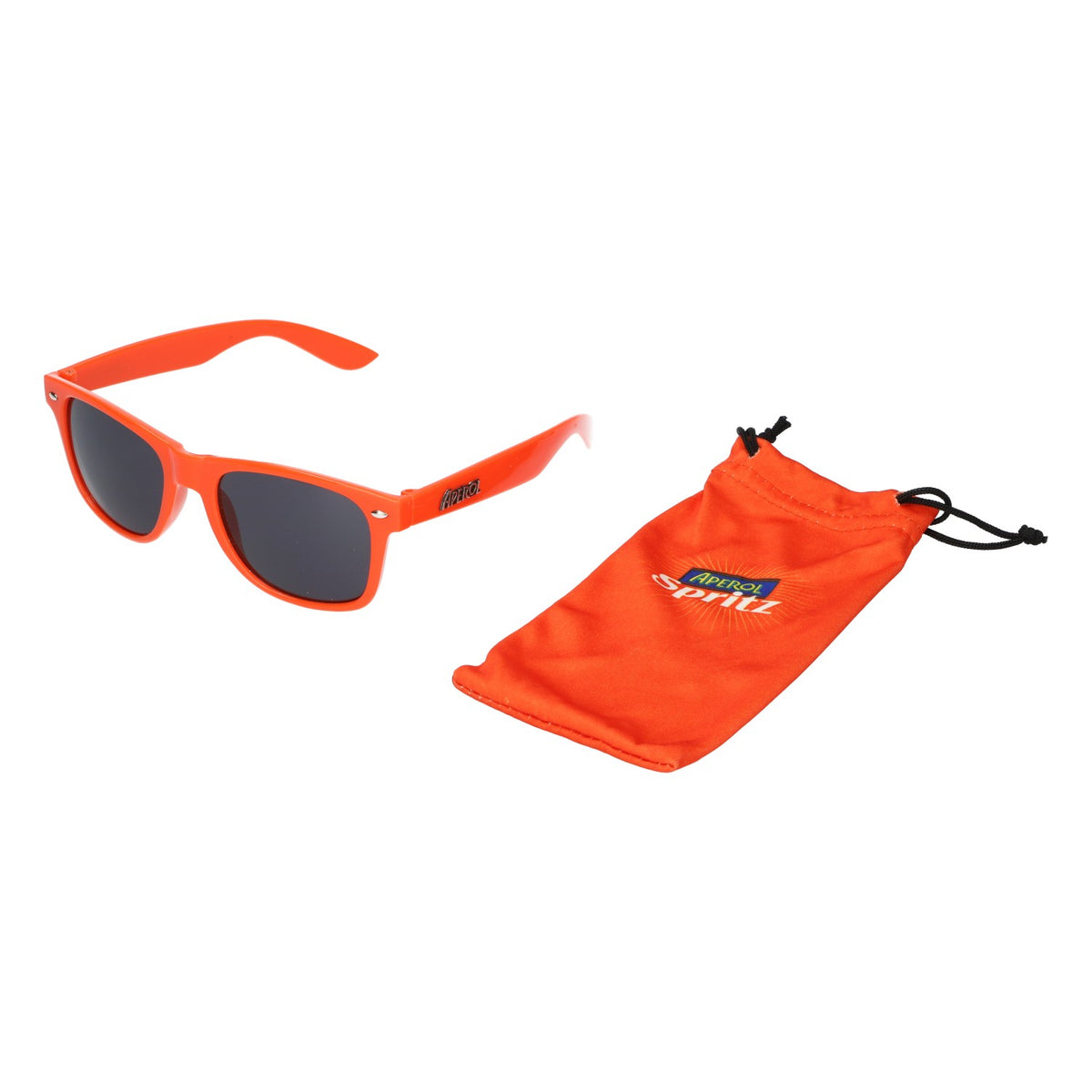 Aperol Spritz Liqueur Lunettes de soleil Lunettes de plage Orange avec étui – Vue 5