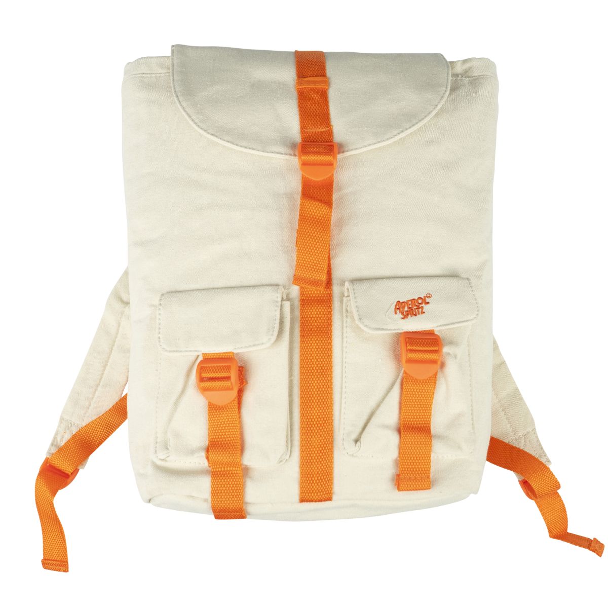 Sac à dos Aperol Spritz avec poches, compartiment pour ordinateur portable, randonnée, plage – Vue 4