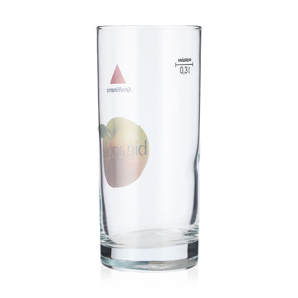 Verre à boisson gazeuse Apollinaris Verres Willi 0,3 l Gobelet Willi Logo Bigapple – Vue 3