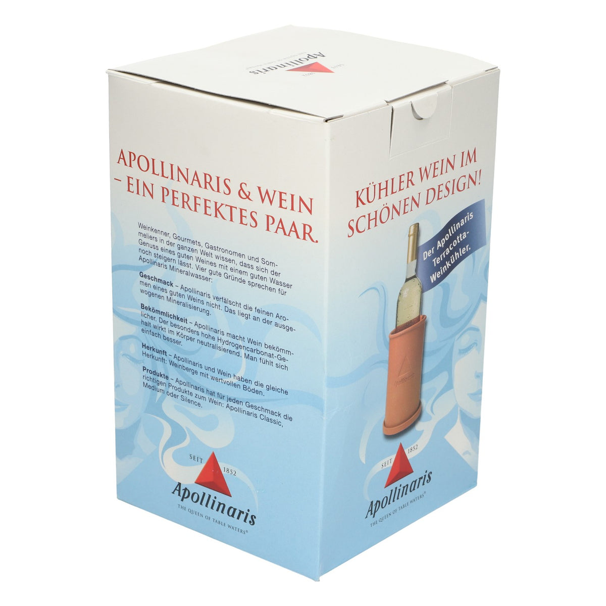 Apollinaris Argile Refroidisseur de bouteilles Refroidisseur de conférence Céramique Terracotta Refroidisseur de vin – Vue 4