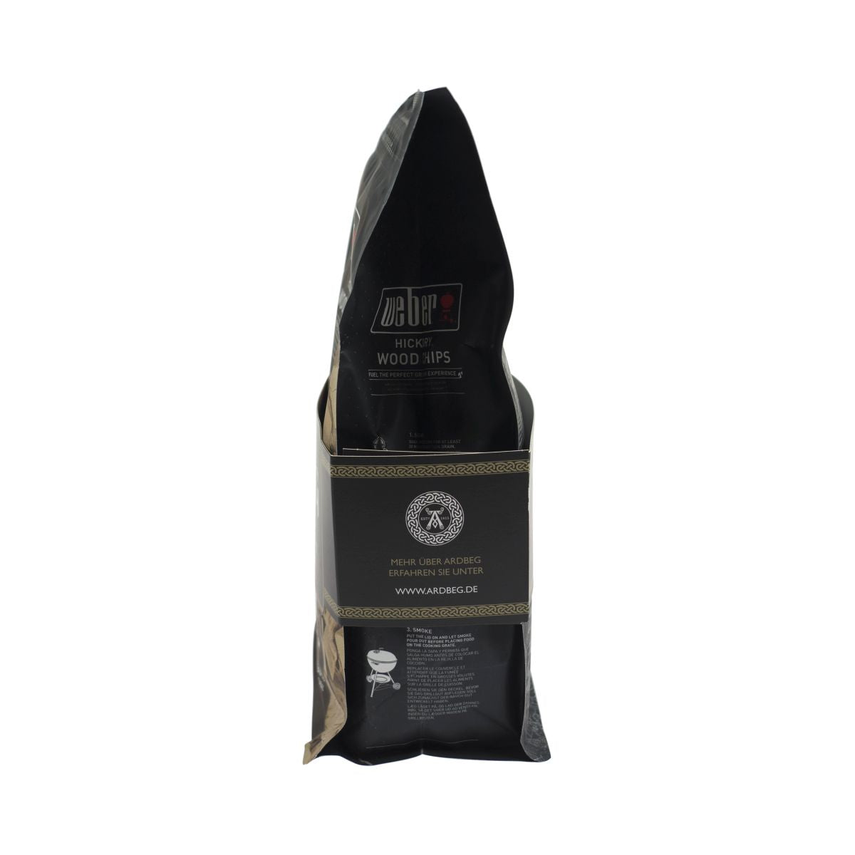 Copeaux fumés Ardbeg Hickory Wood Chips BrickettsWhisky Flavored Smoking BBQ – Vue 2