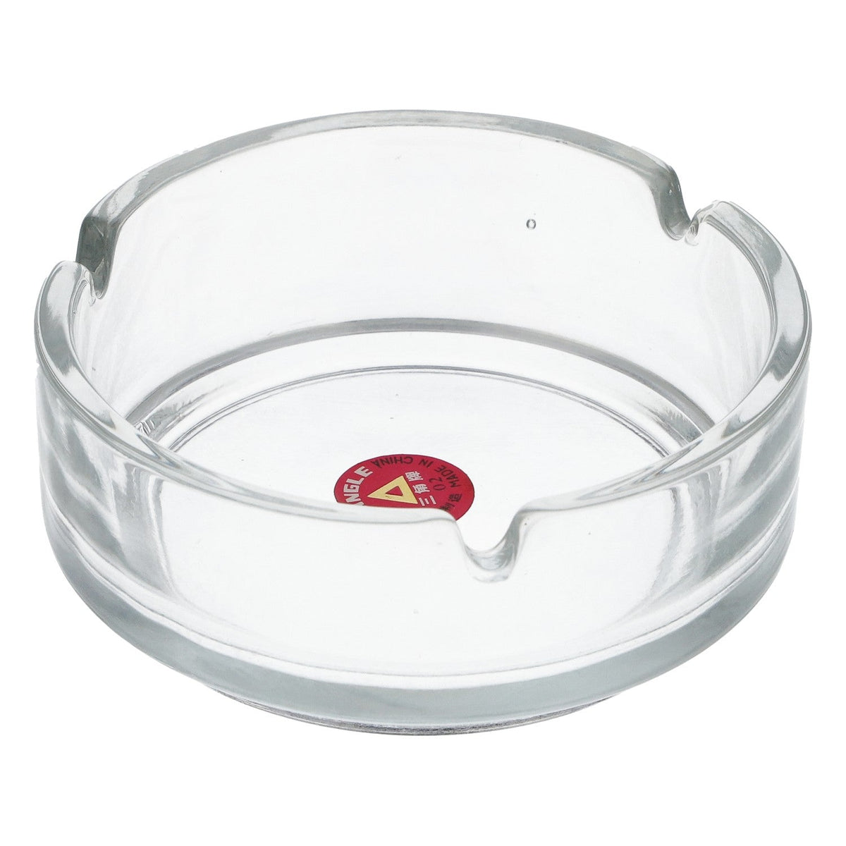5x cendriers Ashtray transparents empilables Blanco 10 cm de diamètre – Vue 2