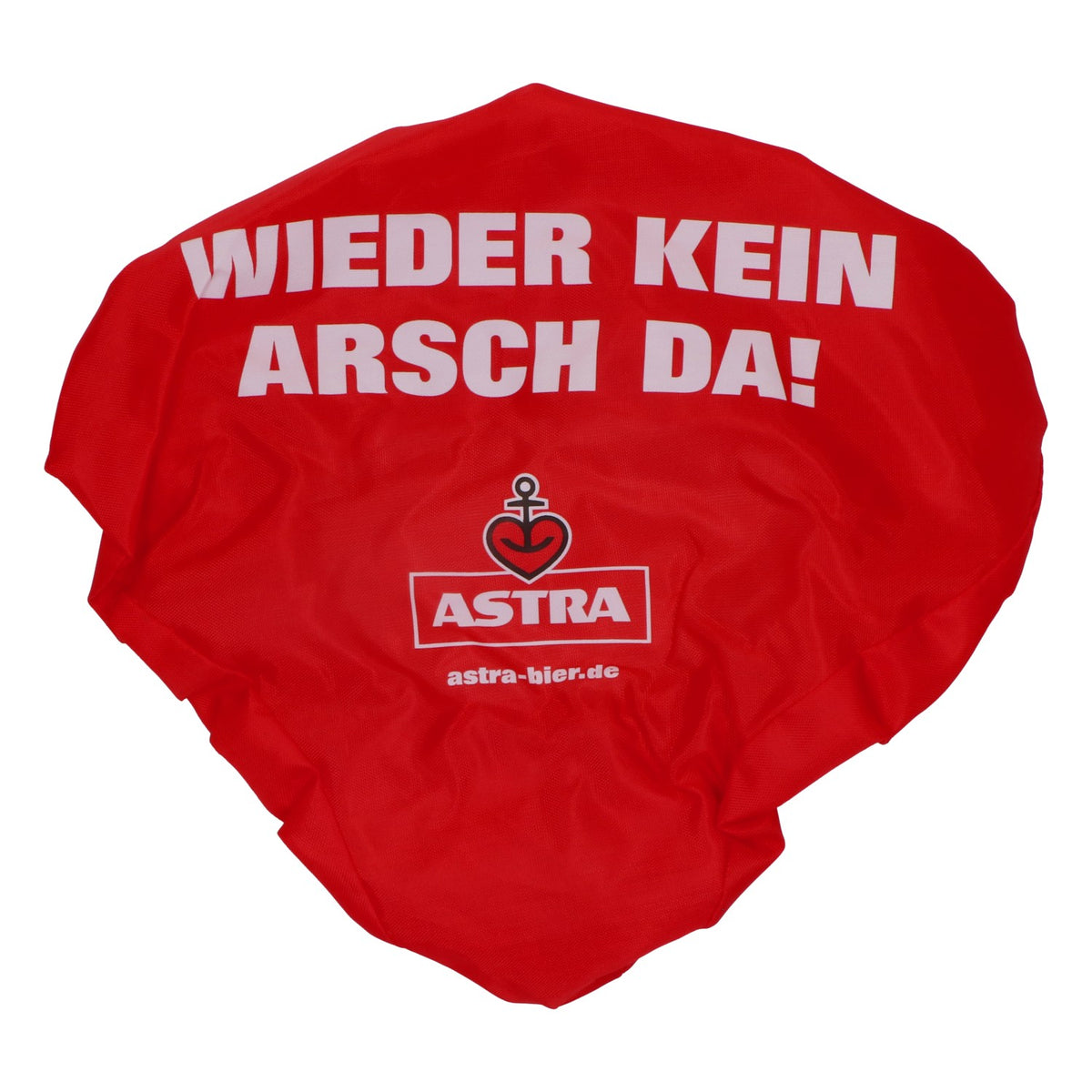 Housse de selle de vélo Astra Bier rouge nylon Kiez Hambourg Encore une fois, personne n'est là – Vue 2