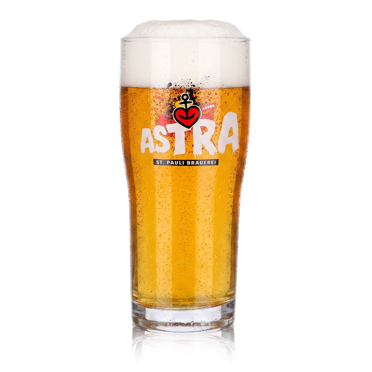 Verre à bière Astra 0,4 l, édition spéciale de la brasserie St. Pauli Sahm