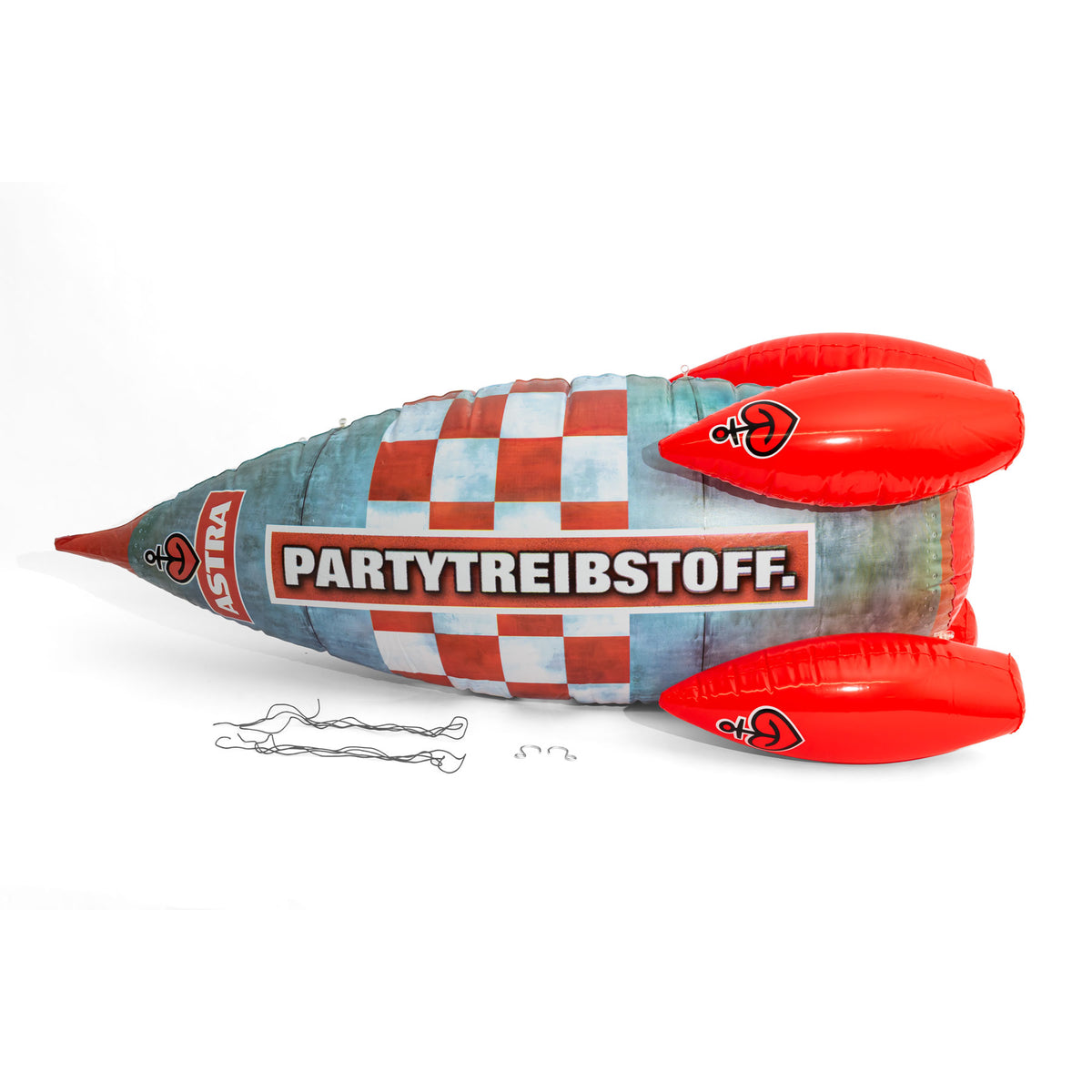 Astra Bier Partyrakete Partytreibstoff Décoration gonflable Bar Rakete – Vue 4