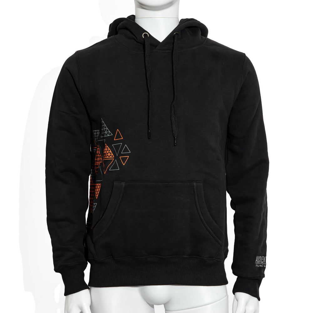 Sweat à capuche « Auchentoshan Whiskey Glass » taille S, noir, en coton