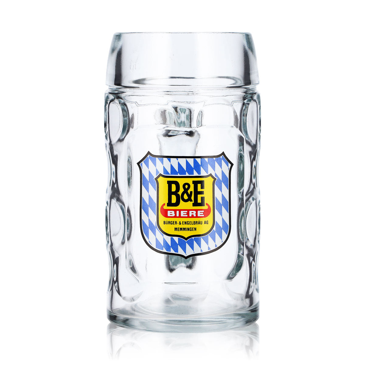 Verre à bière B&E, chope de 0,5 l