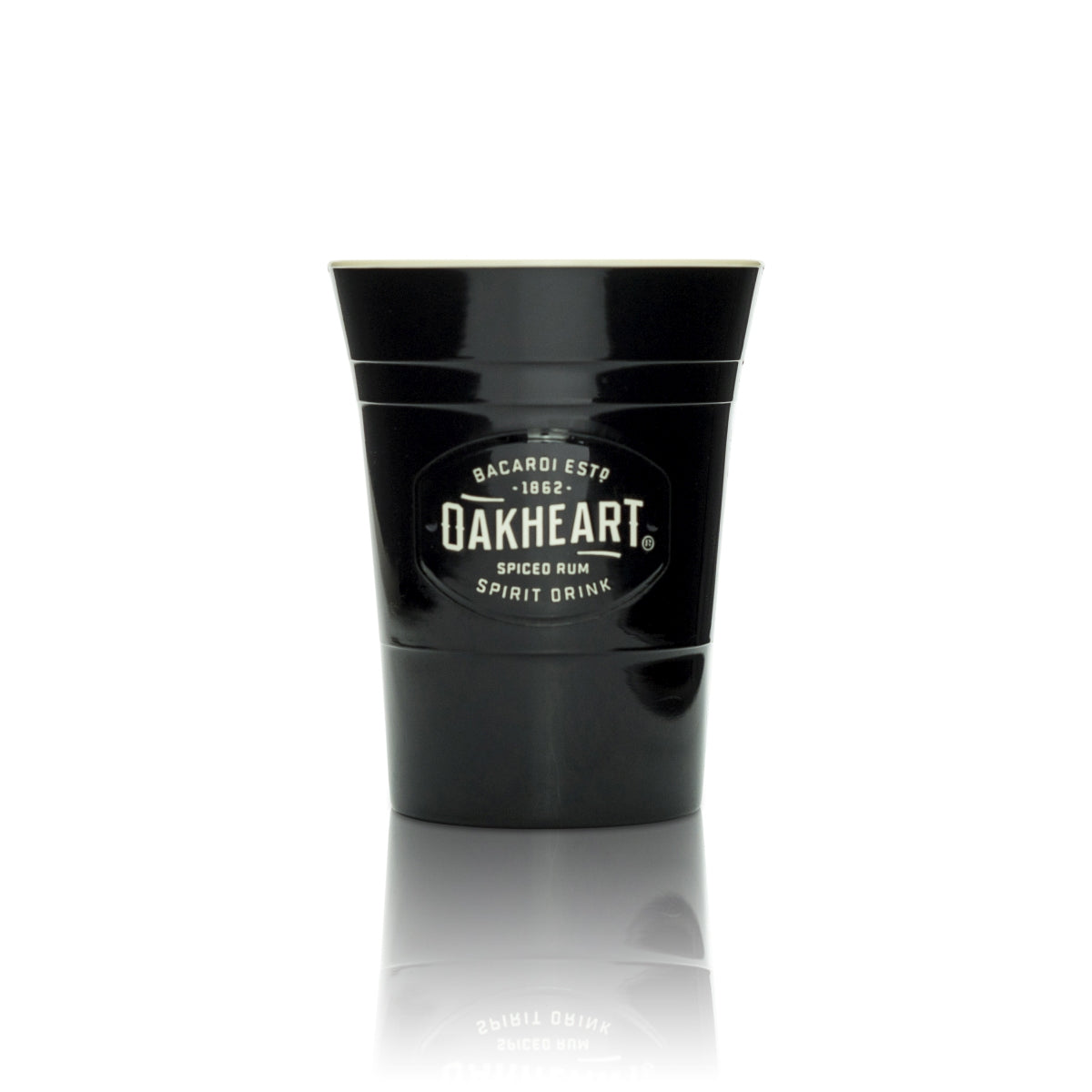 Verre en plastique Bacardi 0,33 l, gobelet réutilisable, verres à cocktail long drink Oakheart