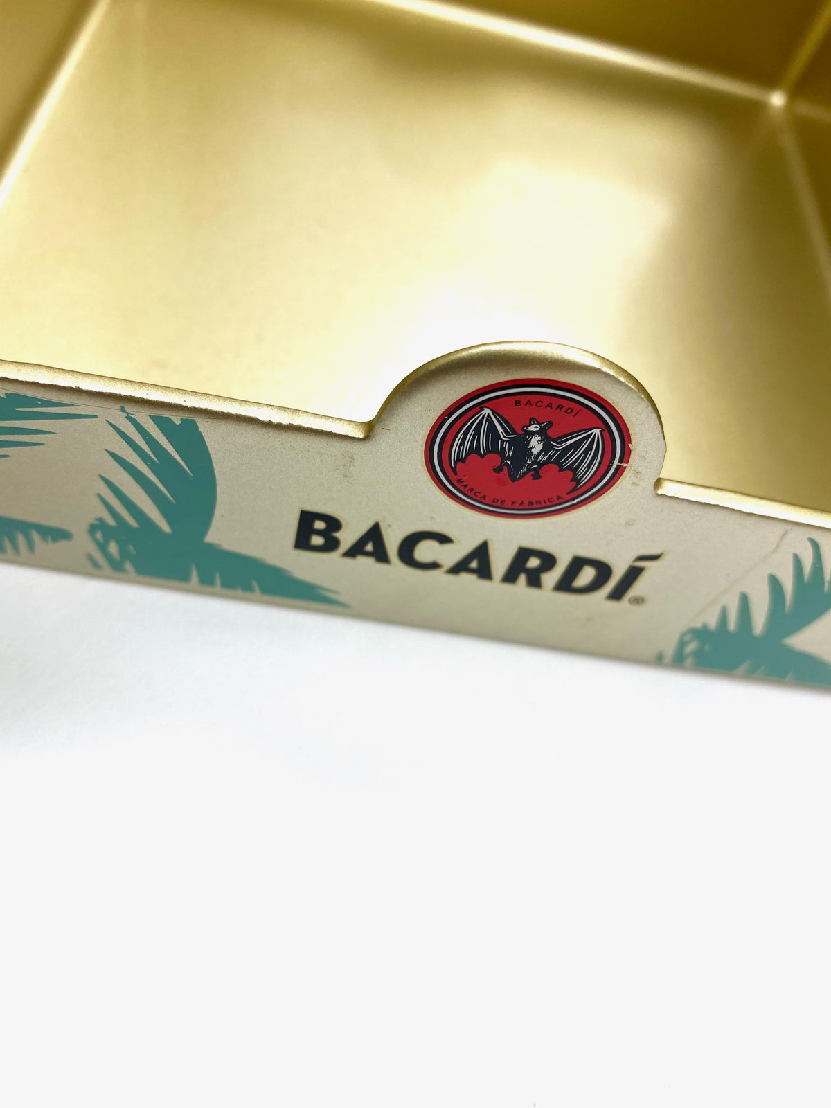 Bacardi Rum Barcaddy Accessoires de bar Barhelfer Métal doré menthe – Vue 4