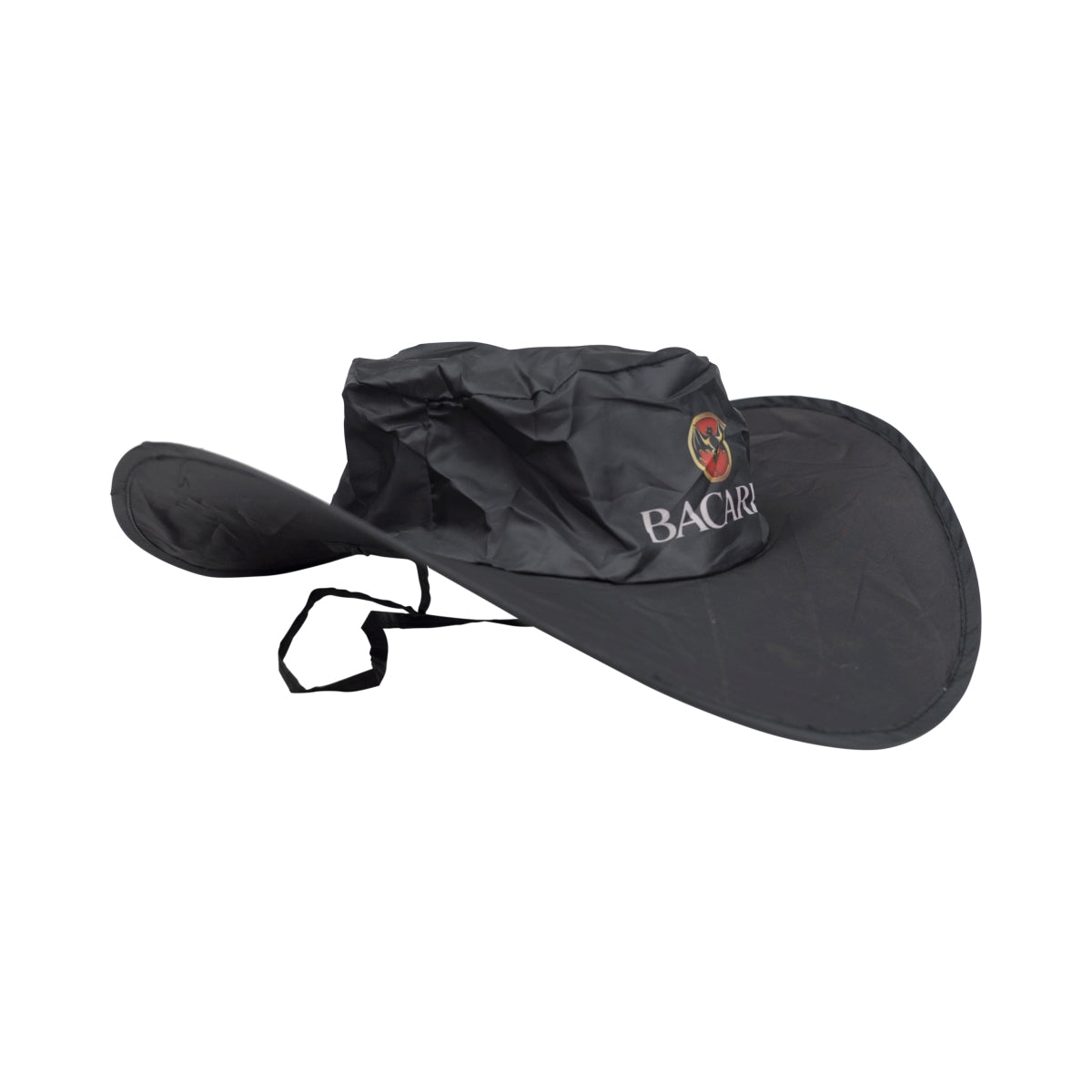 Chapeau pliable Bacardi Rum noir pluie jungle pêcheur casquette