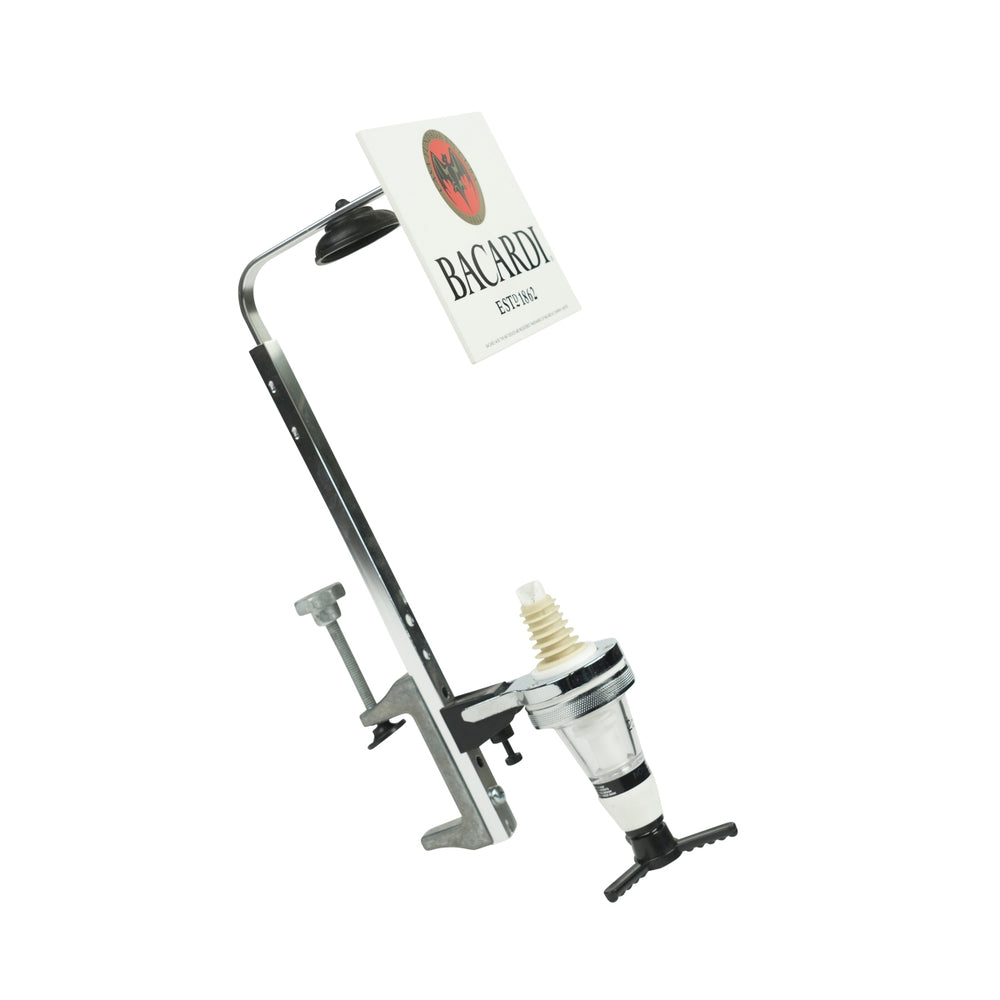 Bacardi Rum doseur 3L verseur distributeur mesureur support mural
