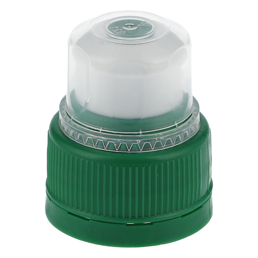 Bouchon de rechange vert foncé pour bouteille d'eau Bad Brambacher avec bouchon sport