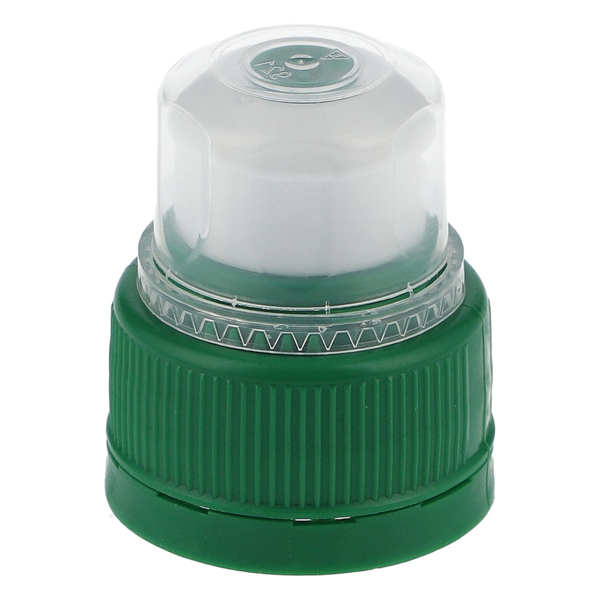 Bouchon de rechange vert foncé pour bouteille d'eau Bad Brambacher avec bouchon sport