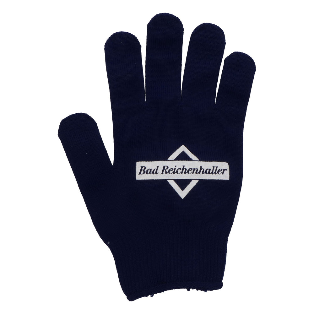Gants antidérapants Bad Reichenhaller Grip avec revêtement à picots, bleu et blanc, taille 7