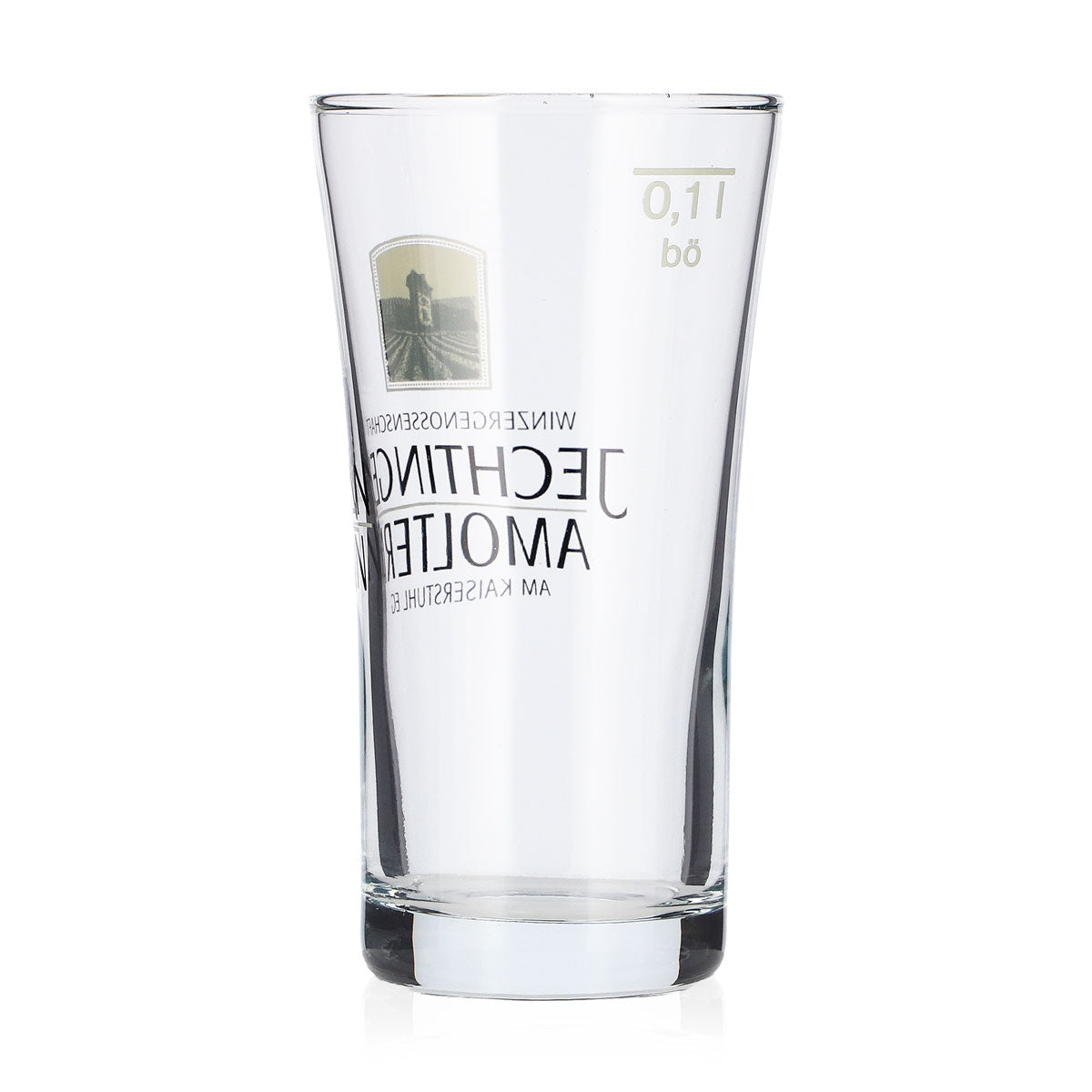 Verre à vin de la coopérative viticole de Bade, 0,1 l, verre de dégustation, Jechtingen Amoltern – Vue 3