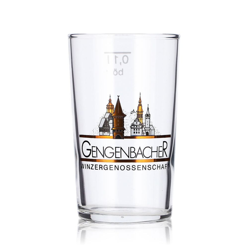 Verre à vin de la coopérative viticole de Bade, 0,1 l, verre de dégustation de Gengenbach