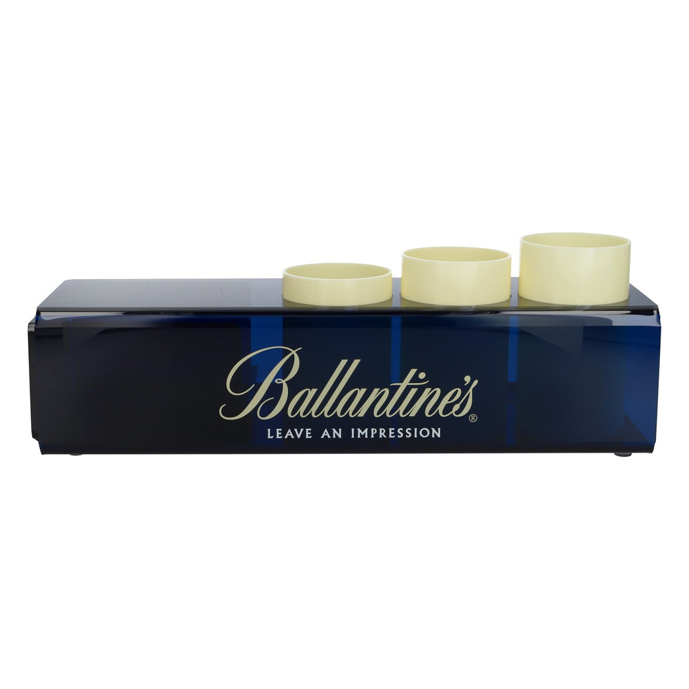 Ballantines Whiskey Barcaddy Porte-bouteilles Accessoires de bar bleu Plastique