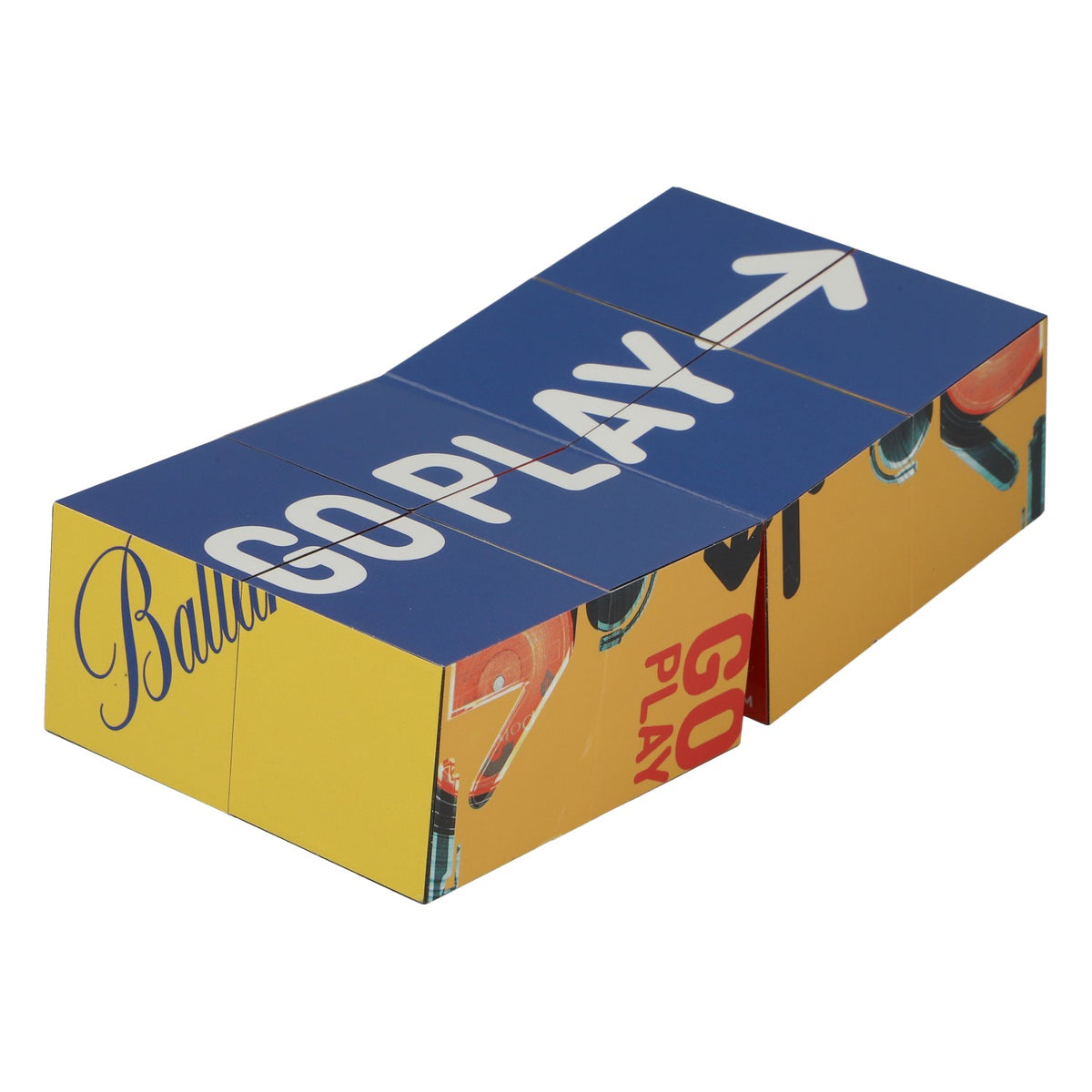 Ballantines Whisky Magic Cube Family Puzzle Cubes – Objet de collection – Vue 4