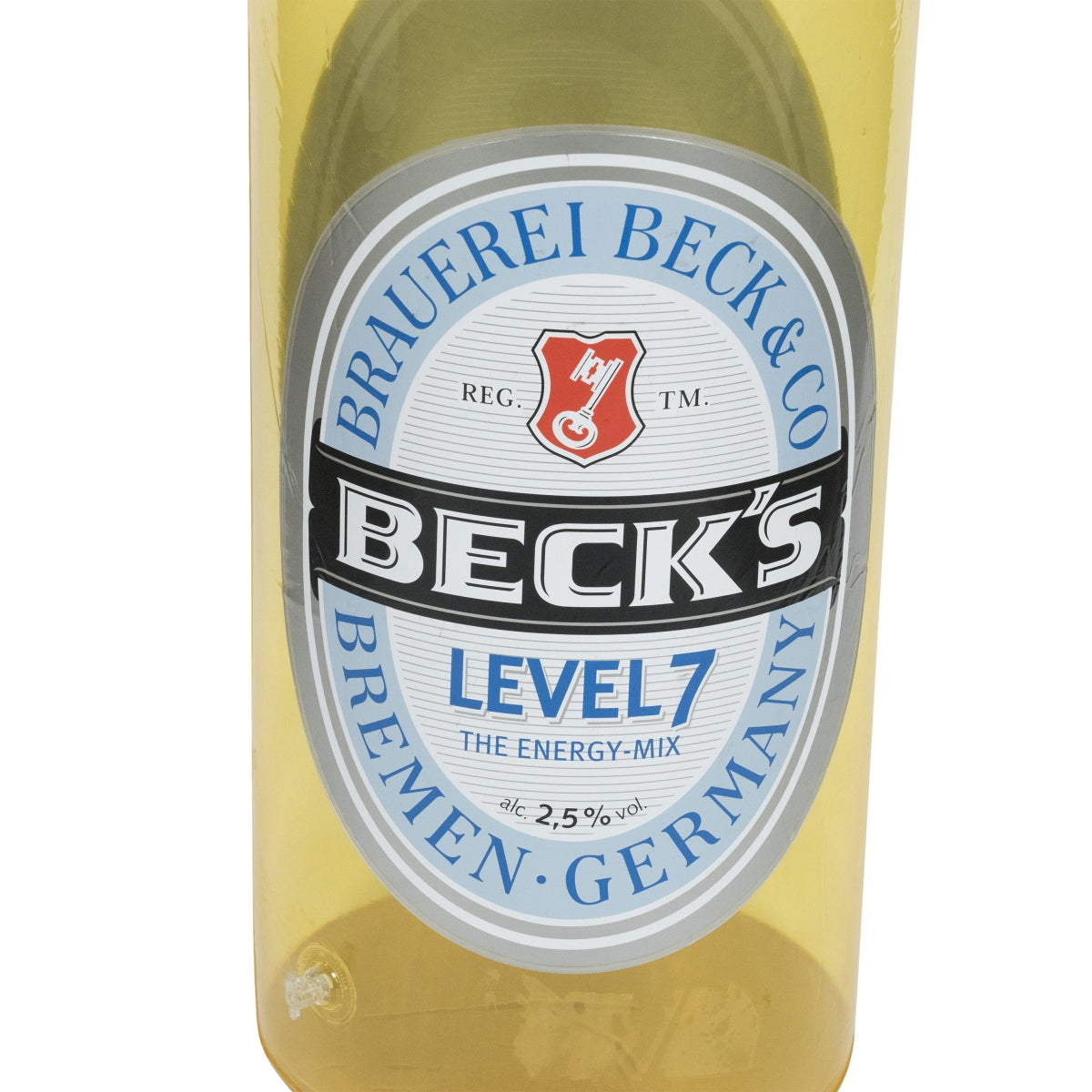 Beck's bouteille gonflable Level7 Présentoir gonflable Événement Publicité Festival Bar – Vue 2