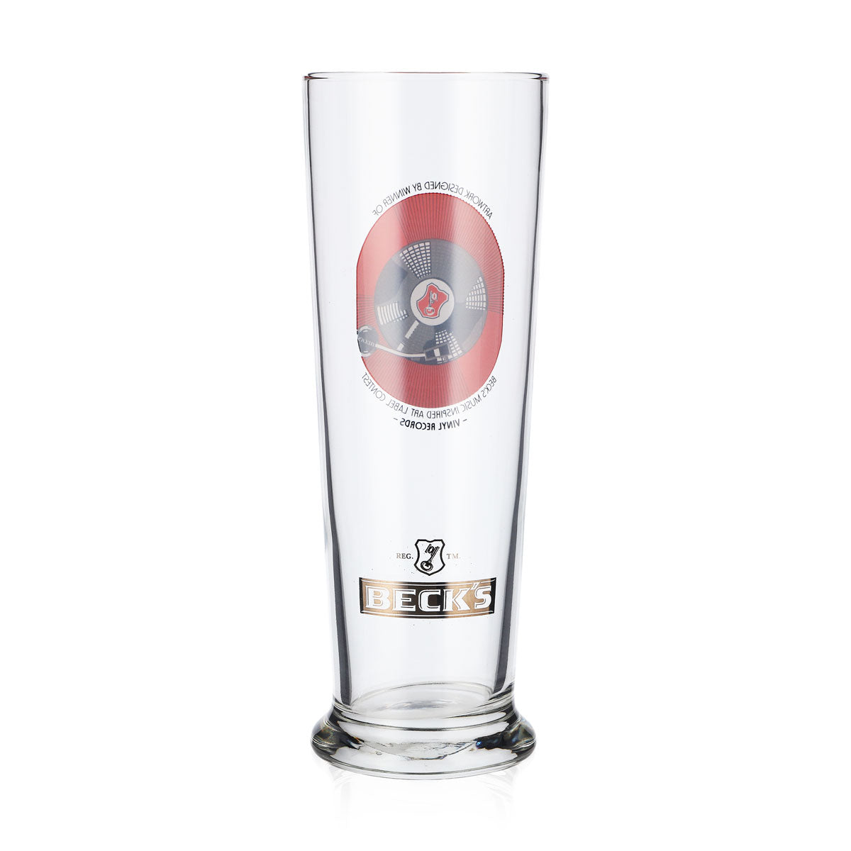 Verres à bière Becks Verres à musique 0,3 Inspired Art Label Disque vinyle – Vue 3