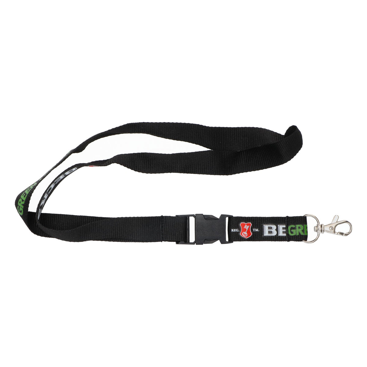 Porte-clés Becks Bier Lanière verte citron noir – Vue 2