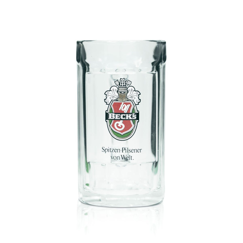 Verre à bière Becks Mini-chope 0,2l Humpen Seidel Verres de la brasserie Pilsener