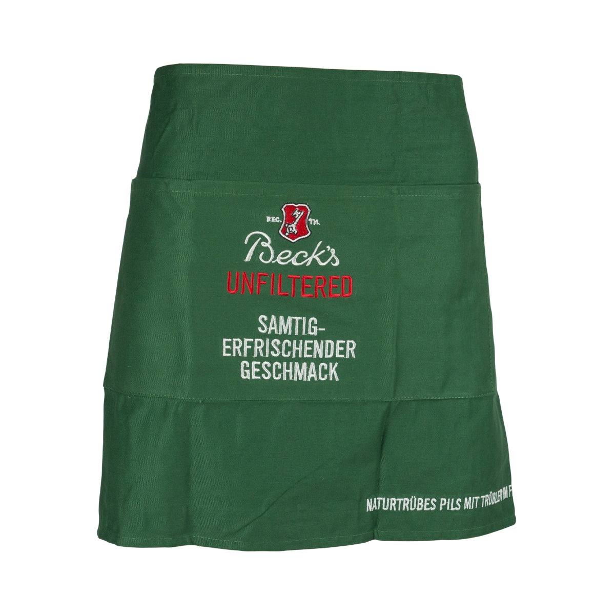 Tablier de serveur Becks, ceinture ventrale, court, restauration, bistrot, café, service