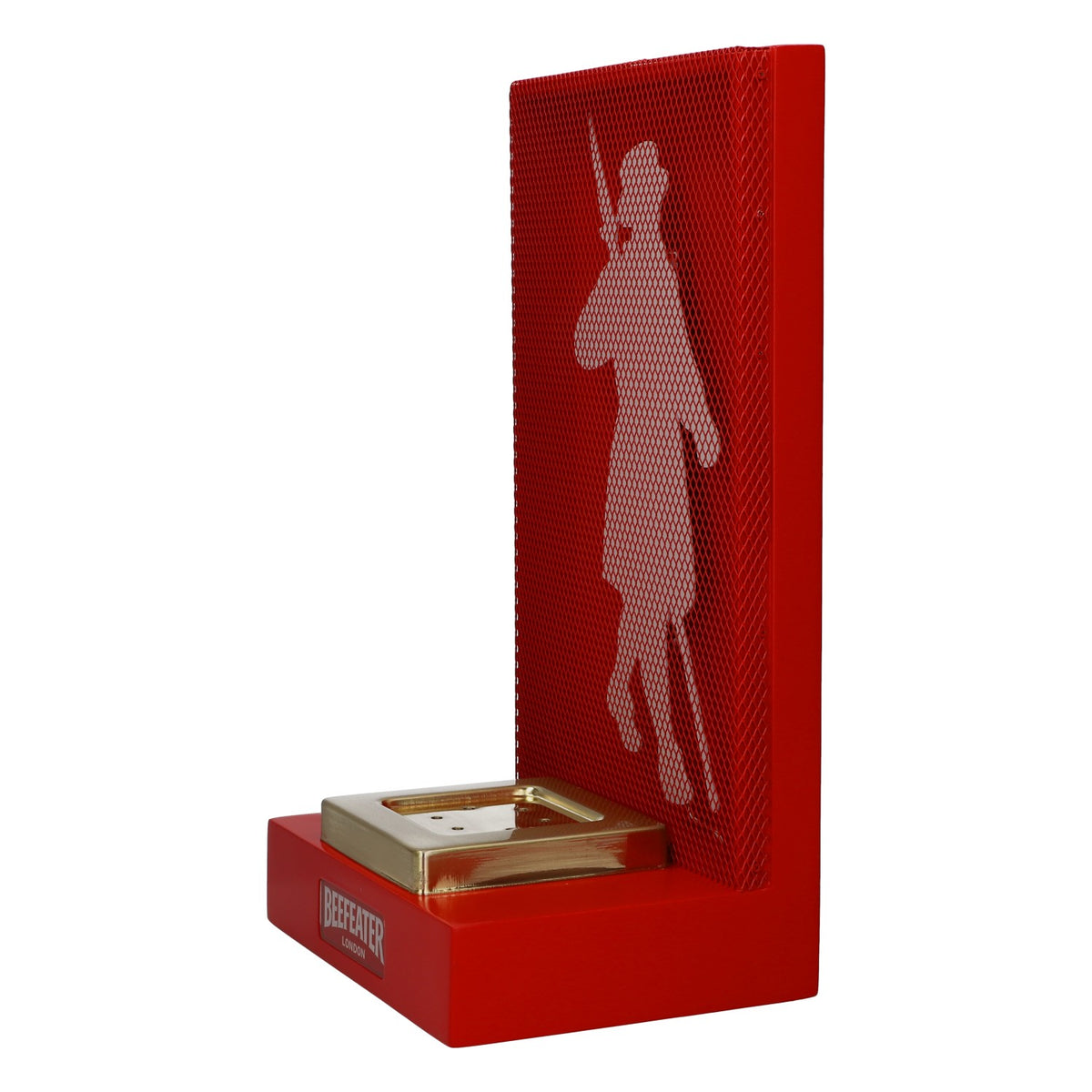 Présentoir à bouteille LED « Beefeater Gin Glorifier » avec grille en aluminium, batterie et bloc d'alimentation – Vue 3