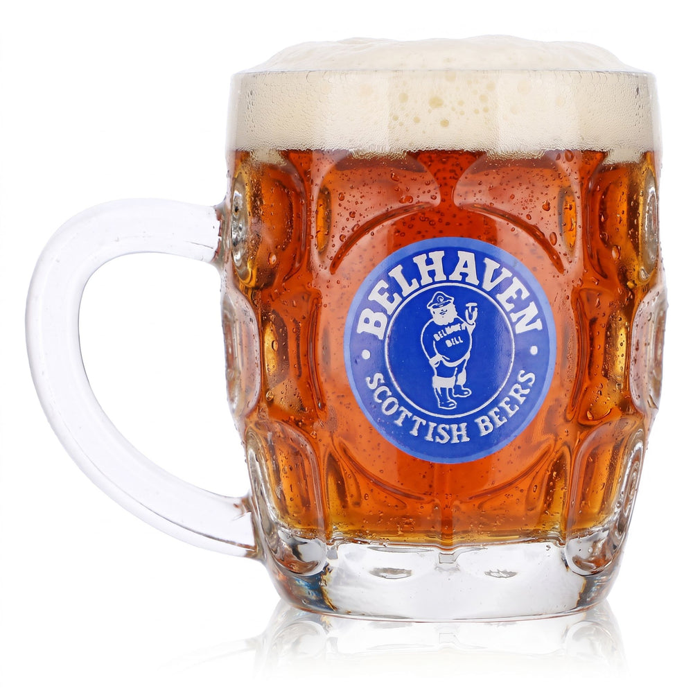 Verre à bière Belhaven 0,3 l, chope « Scottish Beers Relief »