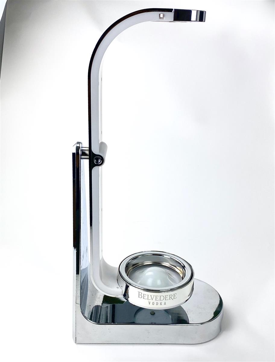 Belvedere Vodka LED Balançoire Tournant Porte-bouteilles 3 l Belvedere nouvelle version – Vue 2