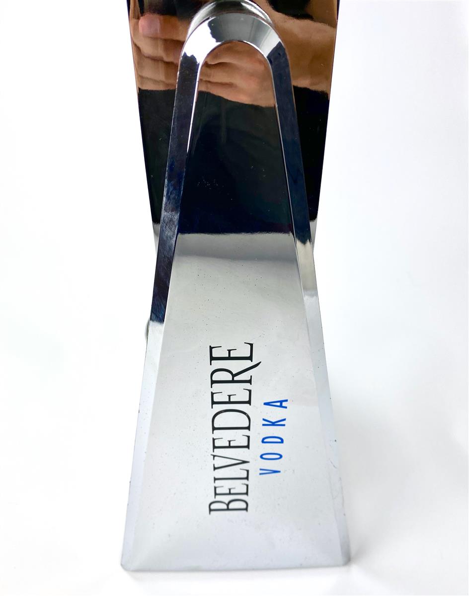 Belvedere Vodka LED Balançoire Tournant Porte-bouteilles 3 l Belvedere nouvelle version – Vue 6