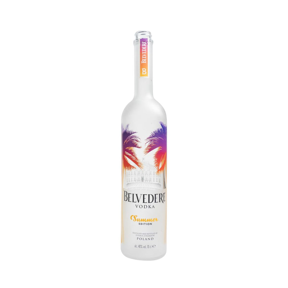 Belvedere Vodka Bouteille de spectacle VIDE 0,7l Summer Edition Gerbaucht Deko Dummy