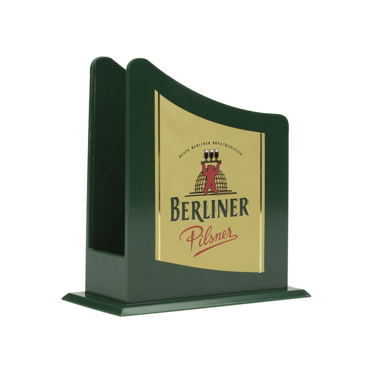 Berliner Pilsner Bière Sous-verres vert Présentoir de table Sous-verres